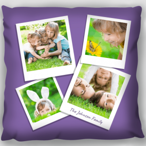 Photo Gift Pillow - Family