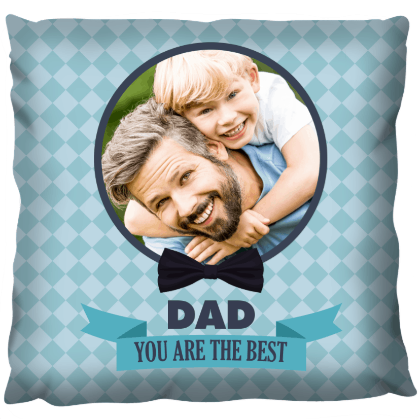 Photo Gift Pillow - For Dad